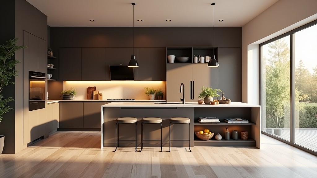 modern corner cabinet