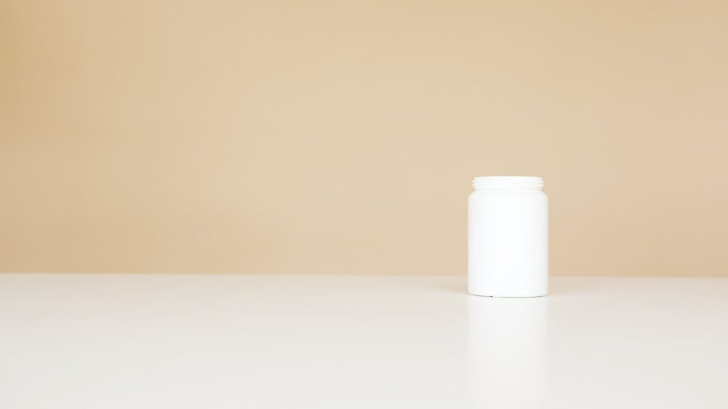 plastic jar