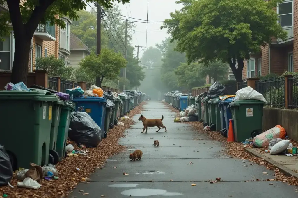 What Happens When Bins Aren't Collected