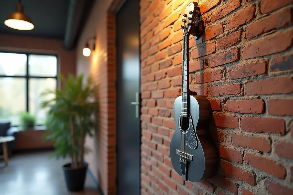 Display Metal Guitar Wall Art