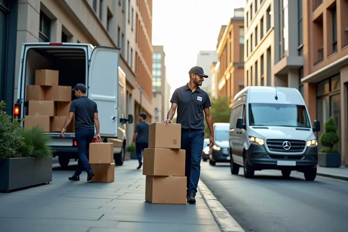 parcel delivery services business