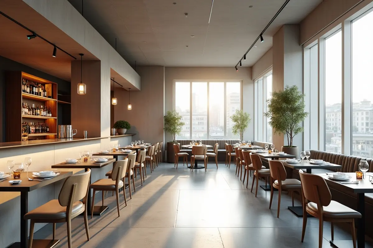 designing a modern restaurant