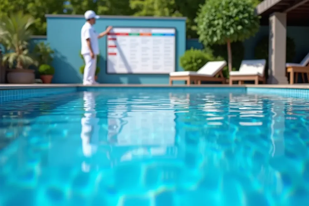 pool maintenance schedule keeping water clean year round