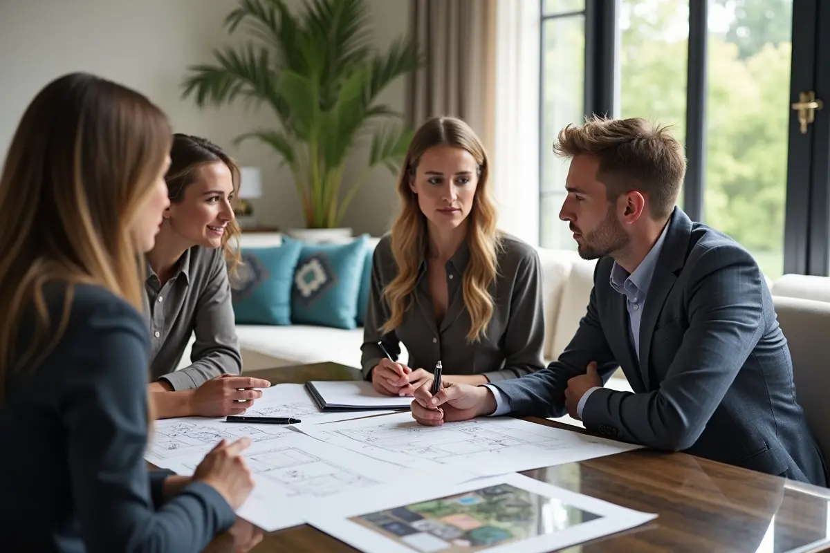 client asking key questions before hiring professional interior design team