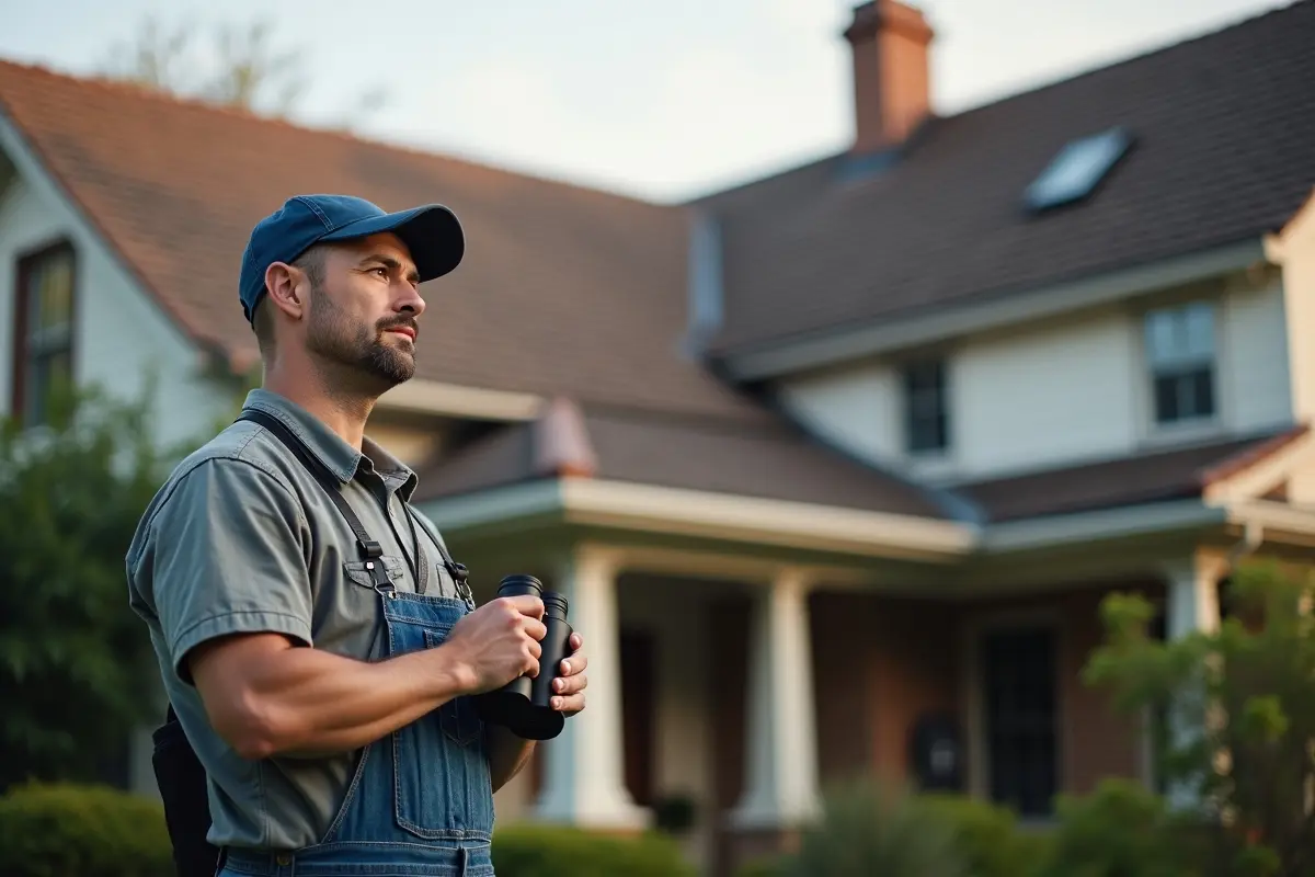homeowner prioritizing roof maintenance for long term home protection