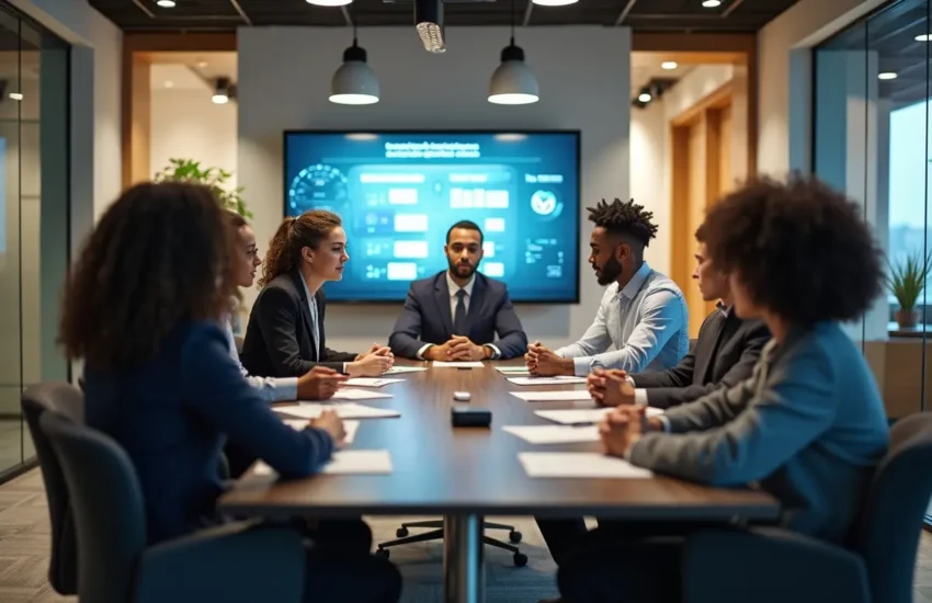 banking team improving customer experience to build lasting client loyalty